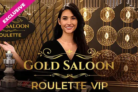 Cadoola Live-Spiel: Gold Saloon Roulette VIP